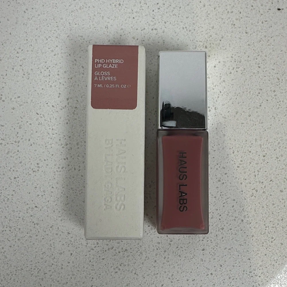 [MAKE UP] Haus Labs PhD Hybrid Lip Glaze Guava Plumping Gloss High Shine - Picture 3 of 6